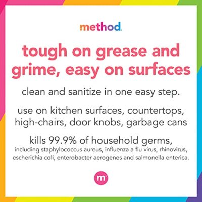 Method Antibacterial All-Purpose Cleaner Spray, Bamboo, Kills 99.9% of Household Germs, 28 Fl Oz - Image 5