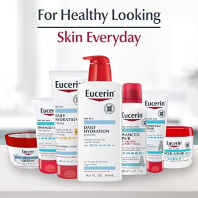 Eucerin Daily Hydration Body Lotion for Dry Skin, Unscented Body Moisturizer with Sunflower Oil and Pro-Vitamin B5, 16.9 Fl Oz Bottle, Pack of 3 - Image 12