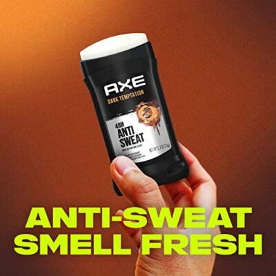 AXE Antiperspirant Stick For Men For Long Lasting Freshness Dark Temptation All Day Fresh Scent 48 Hour Anti Sweat Mens Deodorant 2.7oz 4 Count - Image 4