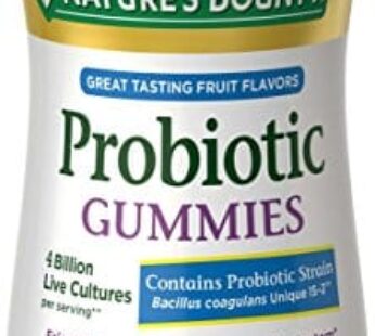 Nature’s Bounty Probiotic, 60 Gummies