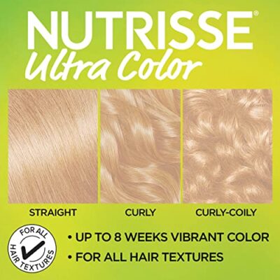 Garnier Hair Color Nutrisse Ultra Color Nourishing Creme, LB2 Ultra Light Natural Blonde (Pina Colada) Permanent Hair Dye, 1 Count (Packaging May Vary) - Image 5