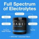 Kaged Electrolyte Hydration Powder | Orange Mango | Sports Drink for Men and Women | Pre, Post, Intra Workout Supplement | 60 Servings - Image 5