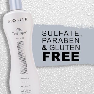 Biosilk Silk Therapy Shampoo, 12 Fl Oz, Package may vary Red - Image 6