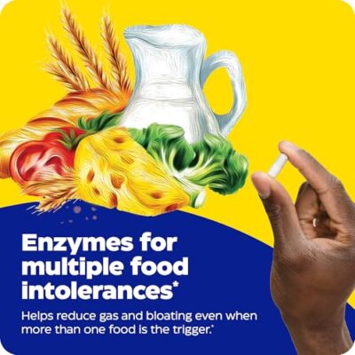 Enzymedica Digest Spectrum, Digestive Enzymes for Multiple Food Intolerances, Offers Fast-Acting Gas & Bloating Relief, 90 Capsules FFP - Image 8