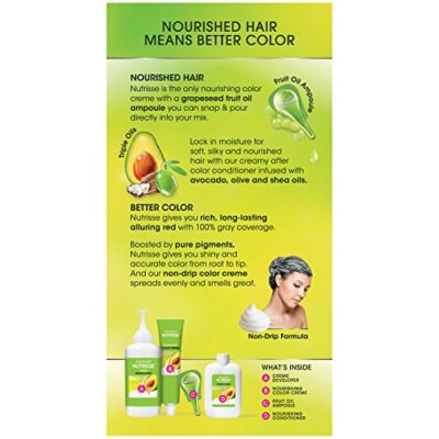 Garnier Nutrisse Nourishing Color Creme [643] Light Natural Copper 1 ea - Image 2