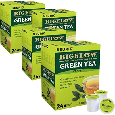 Bigelow K-Cup for Keurig Brewers, Green Tea 24 Count (Pack of 4)