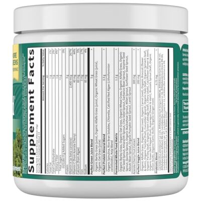 Garden of Life Perfect Food Super Green Formula - 14 Servings | 45 Superfoods, Greens, Fruit & Veggie Juice Superfood Powder Supplement, Probiotics & Organic Spirulina for Digestion & Immune Health - Image 10