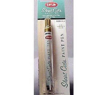 Krylon KSCP901 Short Cuts Paint Pen, Gold Leaf, .33 Ounce