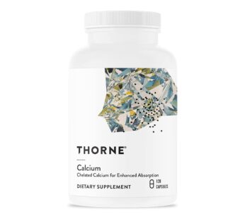 Thorne Calcium – (Formerly DiCalcium Malate) – Chelated Calcium for Enhanced Absorption with DimaCal for Bone Density Support – 120 Capsules