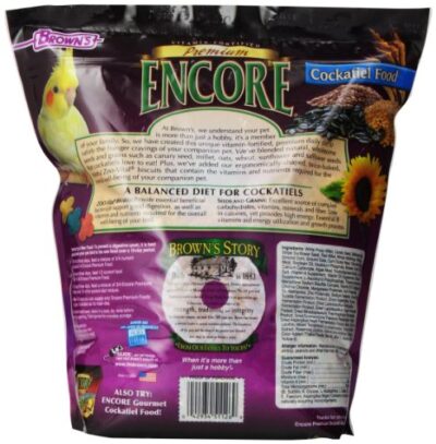 F.M. Brown'S Encore Cockatiel Food, 5-Pound - Image 2