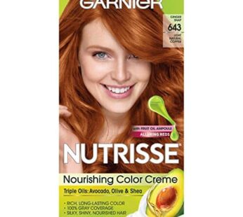 Garnier Nutrisse Nourishing Color Creme [643] Light Natural Copper 1 ea