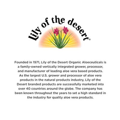 Lily of the Desert Aloe Vera Gel 32 oz - Image 7