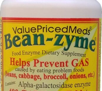 ValuePricedMeds Bean-zyme Extra Strength (150 ct) is 400 GAUL per Tablet