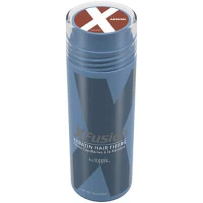 X-Fusion Keratin Hair Fibers for Unisex, Auburn, 0.98 Ounce/ 28 Gram