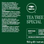 Tea Tree Body Bar Soap with Tea Tree + Parsley Flakes, Deep Cleans + Exfoliates, For All Skin Types - Image 7