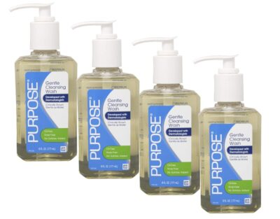 Purpose Gentle Cleansing Wash, 6 Fl Oz (Pack of 4)