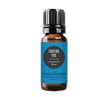 Edens Garden Fighting Five Essential Oil Synergy Blend, 100% Pure Therapeutic Grade (Undiluted Natural/Homeopathic Aromatherapy Scented Essential Oil Blends) 10 ml