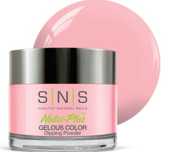 SNS Nail Dip Powder, Gelous Color Dipping Powder – ReinCarnation (Pink/Shimmer) – Long-Lasting Dip Nail Color Lasts 14 Days – Low-Odor & No UV Lamp Required – 1oz