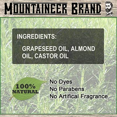 Mountaineer Brand Beard Oil - Unscented - 100% Natural Conditioner and Softener For Men - Hydrates and Moisturizes for Beard Growth - Treats Dry Itchy Beards - 2oz - Image 4
