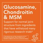 NOW Supplements, Glucosamine & MSM (GreenGrown? Glucosamine), Vegetarian, 240 Veg Capsules - Image 5