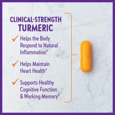 New Chapter Turmeric Supplement, One Daily, Heart, Brain & Healthy Inflammation Support, Supercritical Turmeric Curcumin Means No Black Pepper Needed, Non-GMO, Gluten Free ? 60 Count (2 Month Supply) - Image 3