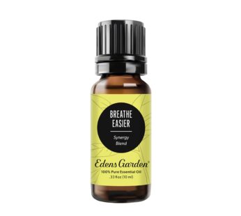 Edens Garden Breathe Easier Essential Oil Synergy Blend, 100% Pure Therapeutic Grade (Undiluted Natural/Homeopathic Aromatherapy Scented Essential Oil Blends) 10 ml