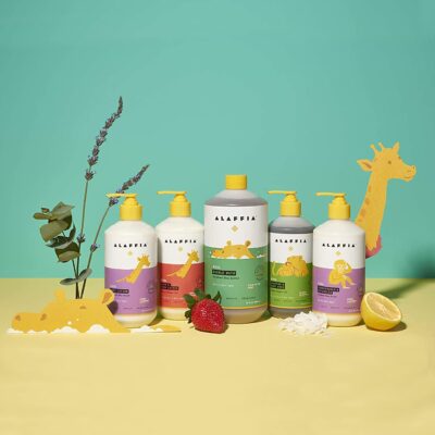 Alaffia Babies and Kids Shampoo and Body Wash, Gentle and Calming Support for Soft Hair and Skin with Shea Butter, Neem, and Coconut Oil, Fair Trade, Lemon Lavender - Image 7