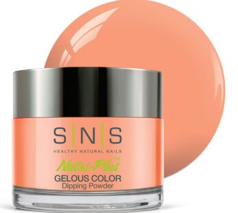 SNS Nail Dip Powder, Gelous Color Dipping Powder – Gentle Carnation (Natural, Nudes/Fair, Cream) – Long-Lasting Dip Nail Color Lasts 14 Days – Low-Odor & No UV Lamp Required – 1oz