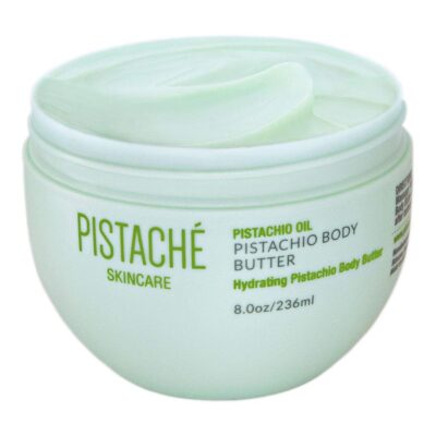 Pistach? Skincare Pistachio Oil Whipped Body Butter Cream Moisturizer (a.k.a The Boyfriend Body Butter) + Hydrates Dry Skin and Nourishes + Vitamin E + Antioxidant Protection, 8.0 oz - Image 2