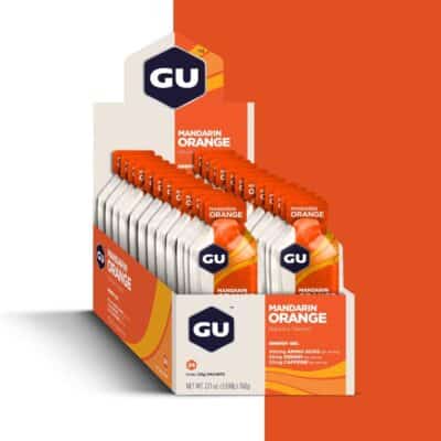 GU Energy Original Sports Nutrition Energy Gel, Vegan, Gluten-Free, Kosher, and Dairy-Free On-the-Go Energy for Any Workout, 24-Count, Mandarin Orange - Image 4