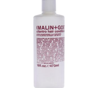 Malin + Goetz Cilantro Hair Conditioner, 16 Fl. Oz. – Hydrating Conditioner for Women & Men, Hair Care Products, Hair Moisturizer, Tames Frizz for All Hair Types, Vegan & Cruelty-Free