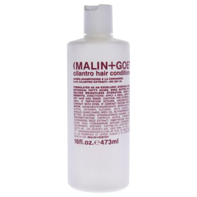 Malin + Goetz Cilantro Hair Conditioner, 16 Fl. Oz. - Hydrating Conditioner for Women & Men, Hair Care Products, Hair Moisturizer, Tames Frizz for All Hair Types, Vegan & Cruelty-Free