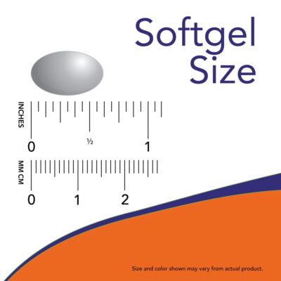 NOW Supplements, Ubiquinol 100 mg, High Bioavailability (the Active Form of CoQ10), 120 Softgels - Image 4