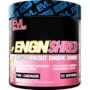 EVL Ultimate Pre Workout Powder - Thermogenic Fat Burn Support Preworkout Powder Drink for Lasting Energy Focus and Stamina - ENGN Shred Intense Creatine Free Preworkout Drink Mix - Pink Lemonade