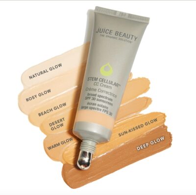 Juice Beauty STEM CELLULAR CC Cream with SPF 30 -Desert Glow, Natural-Looking Coverage, Sun Protection, Age-Defying, Skin-Perfecting Formula with Zinc SPF 30 Sunscreen-1.7 fl oz - Image 6