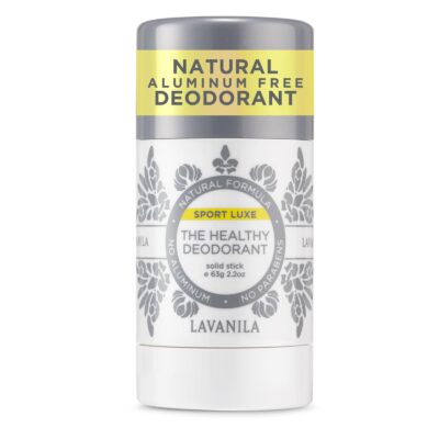 Lavanila Aluminum Free Sport Luxe Deodorant, 2oz - The Healthy Deodorant for Men & Women - Triple Odor Protection, Fresh Scent Solid Stick, Vegan