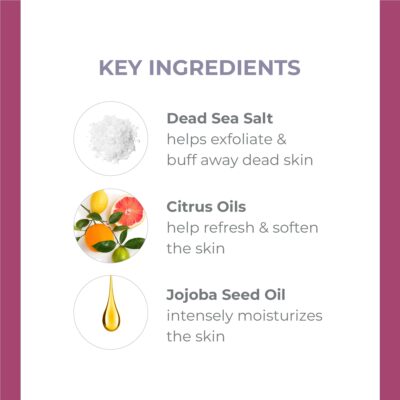 DERMA E Microdermabrasion Scrub with Dead Sea Salt & Citrus Essential Oils ? Facial Exfoliating Scrub Smooths, Revitalizes and Renews ? Ideal for Scars and Wrinkles, 2oz - Image 2