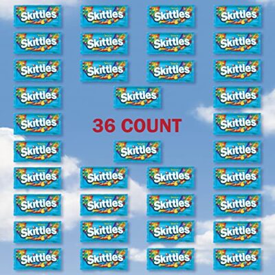 SKITTLES Tropical Summer Chewy Candy Assortment, 36 Ct Bulk Candy Box - Image 3