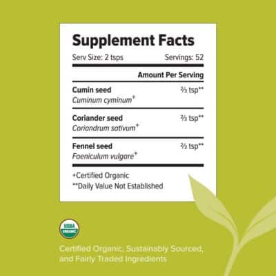 Banyan Botanicals CCF Tea (Cumin, Coriander, Fennel) - USDA Organic - Digestive Tea to Support Natural Detoxification (1/2 lb) - Image 2