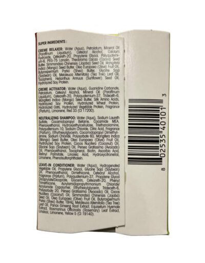 African Pride Olive Miracle Deep Conditioning No-lye Relaxer Kit, Super, 1count - Image 2
