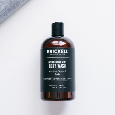 Brickell Men's Invigorating Mint Body Wash for Men, Natural and Organic Deep Cleaning Shower Gel with Aloe, Glycerin, and Jojoba, Sulfate Free - Image 4