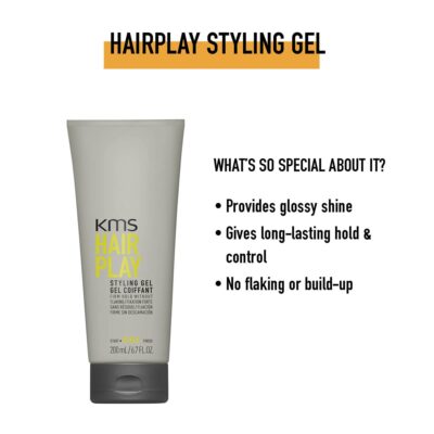 KMS Hairplay Styling Gel, 6.7 Fl Oz - Image 3