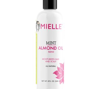 Mielle Organics Mint Almond Oil for Healthy Hair and Scalp, 8 Ounces