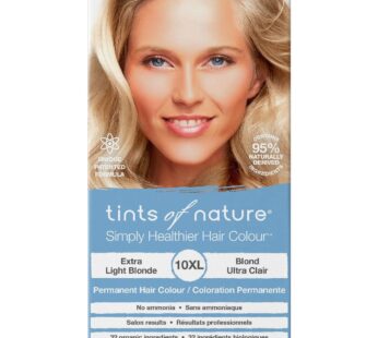 Tints of Nature 10XL Extra Light Blonde Permanent Hair Dye, Nourishes Hair and Covers Greys, Ammonia-Free, 130ml