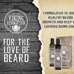 Viking Revolution Beard Wash & Beard Conditioner Set w/Argan & Jojoba Oils ? Softens, Smooths & Strengthens Beard Growth - Natural Peppermint and Eucalyptus Scent - Beard Shampoo w/Beard Oil (5 oz) - Image 2