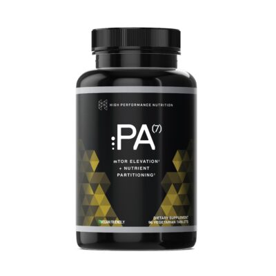 HPN PA(7) Phosphatidic Acid Muscle Builder Top Natural Muscle Builder - Boost mTOR | Build Mass and Strength from Your Workout | 30 Day Supply