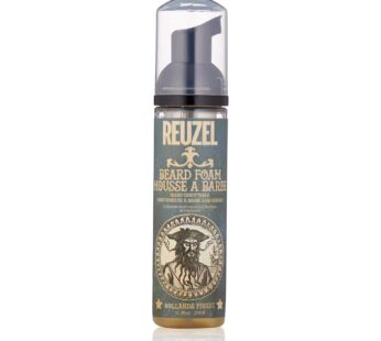 Reuzel Beard Foam, Reduces Beardruff And Itchy Skin, 2.36 Oz