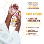 Creme Of Nature, Leave in Conditioner Pure Honey, Coconut Oil And Shea Butter Formula, For Dry Damaged Hair, 8 Oz - Image 2