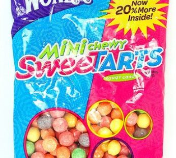 Sweetarts Tangy Candy Mini Chewy 6 Ounce Bag (Pack of 12)