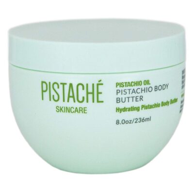 Pistach? Skincare Pistachio Oil Whipped Body Butter Cream Moisturizer (a.k.a The Boyfriend Body Butter) + Hydrates Dry Skin and Nourishes + Vitamin E + Antioxidant Protection, 8.0 oz